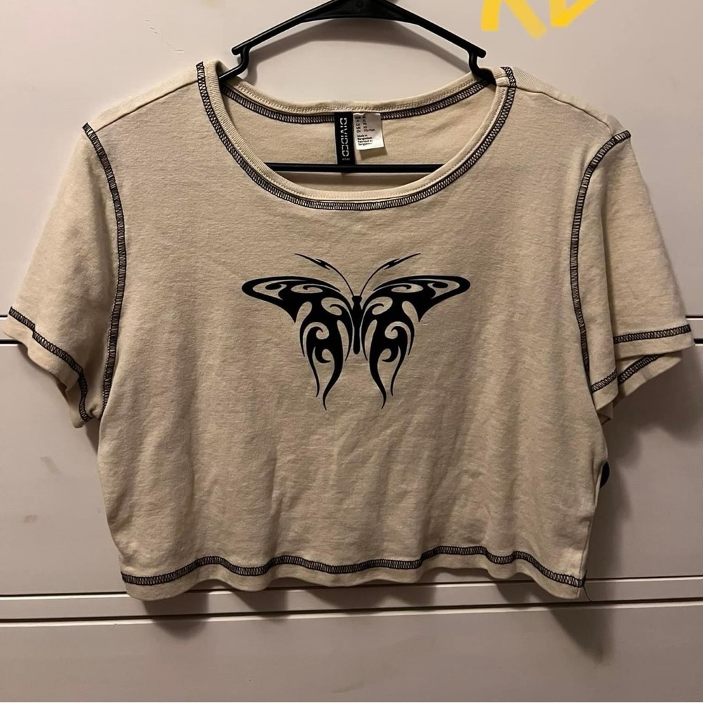 Cropped shirt